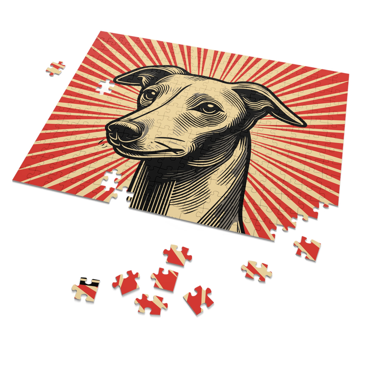 Italian Greyhound Jigsaw Puzzle — view 2