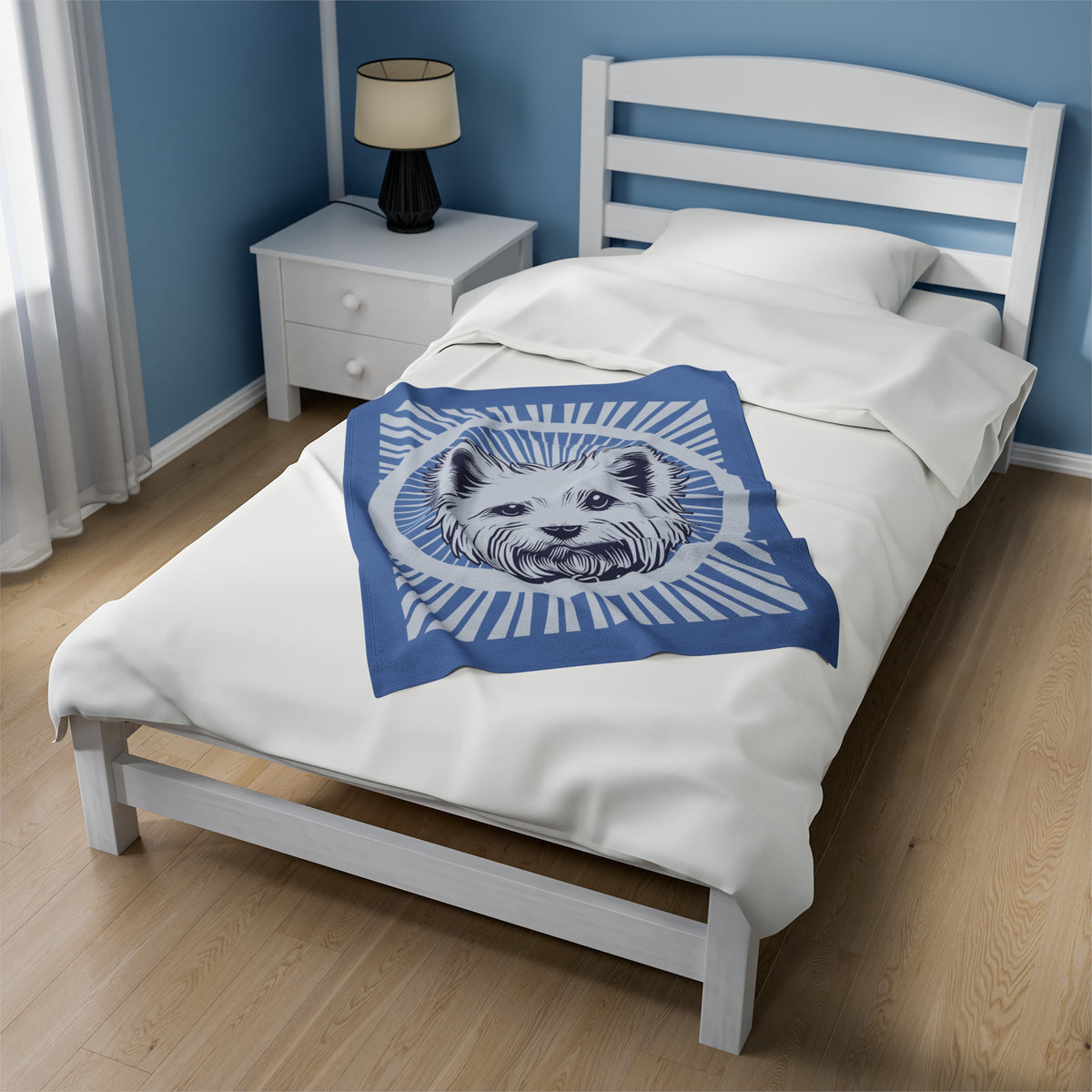 West Highland White Terrier Blanket — view 3