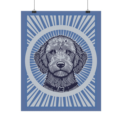Labradoodle Art Print