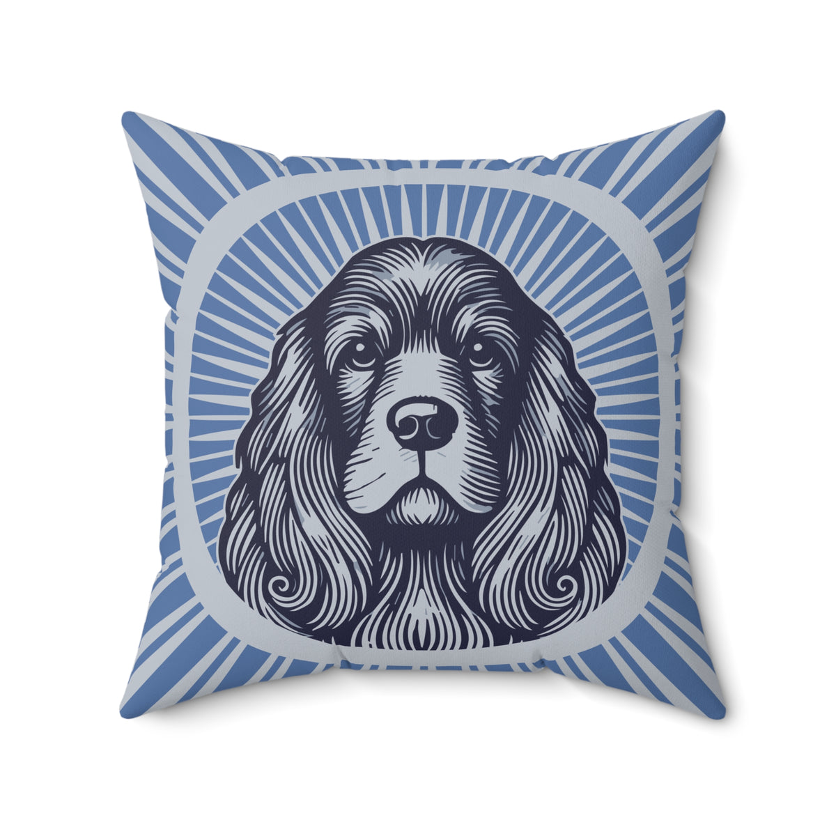American Cocker Spaniel Pillow — 20" × 20"