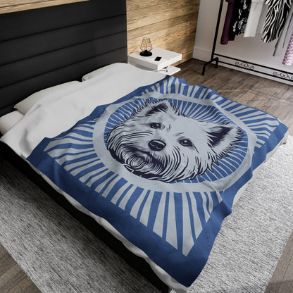 West Highland White Terrier Blanket