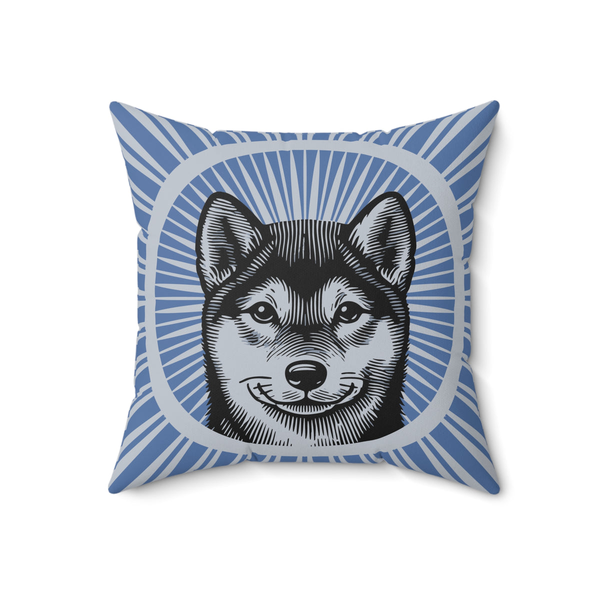 Shiba Inu Pillow — 18" × 18"