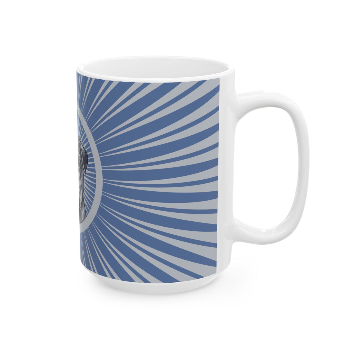 Bulldog Ceramic Mug — view 7