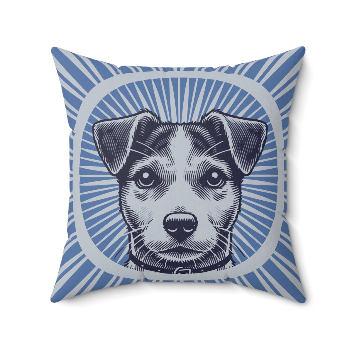 Jack Russell Terrier Pillow — 20" × 20"