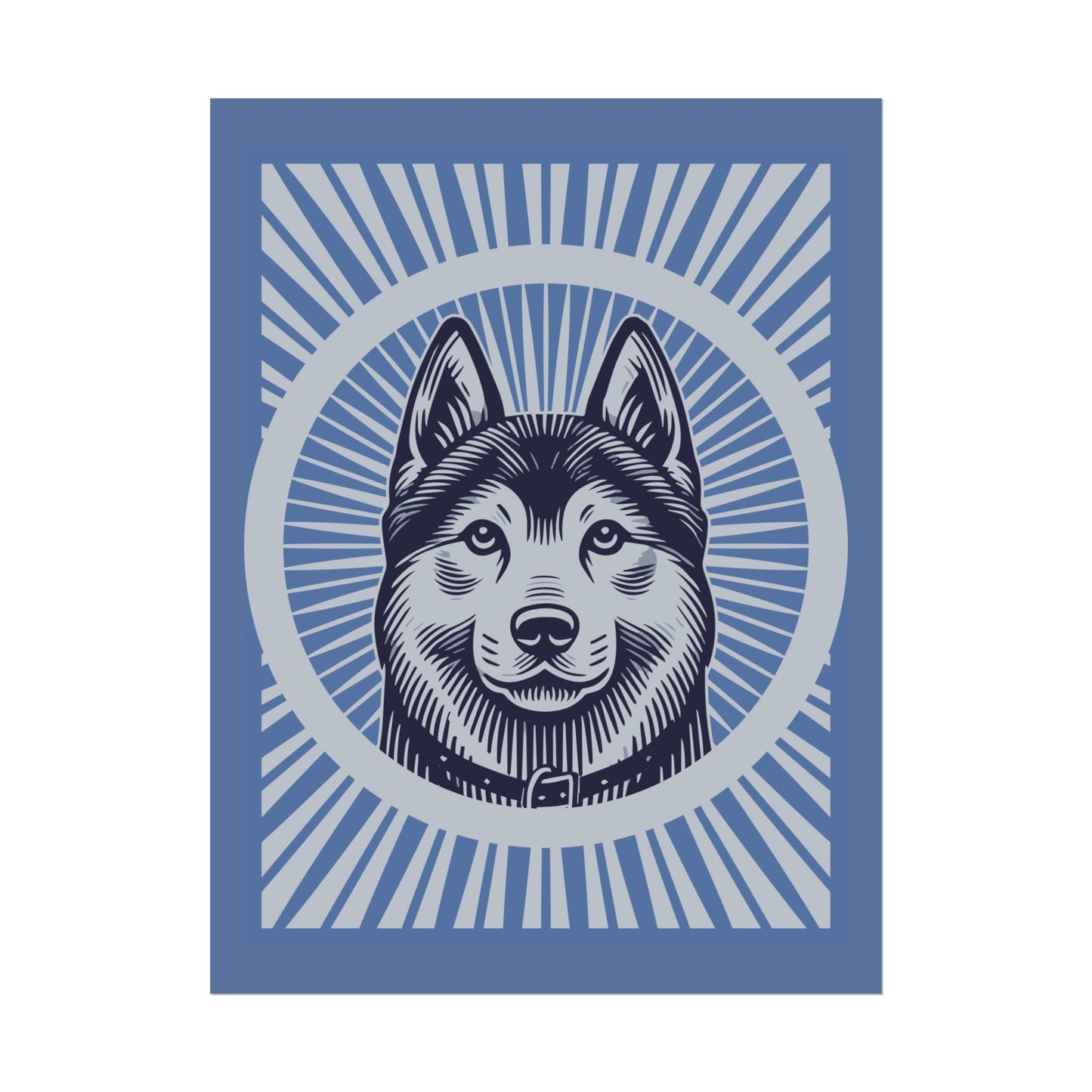 Norwegian Elkhound Art Print