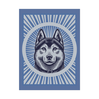 Norwegian Elkhound Art Print