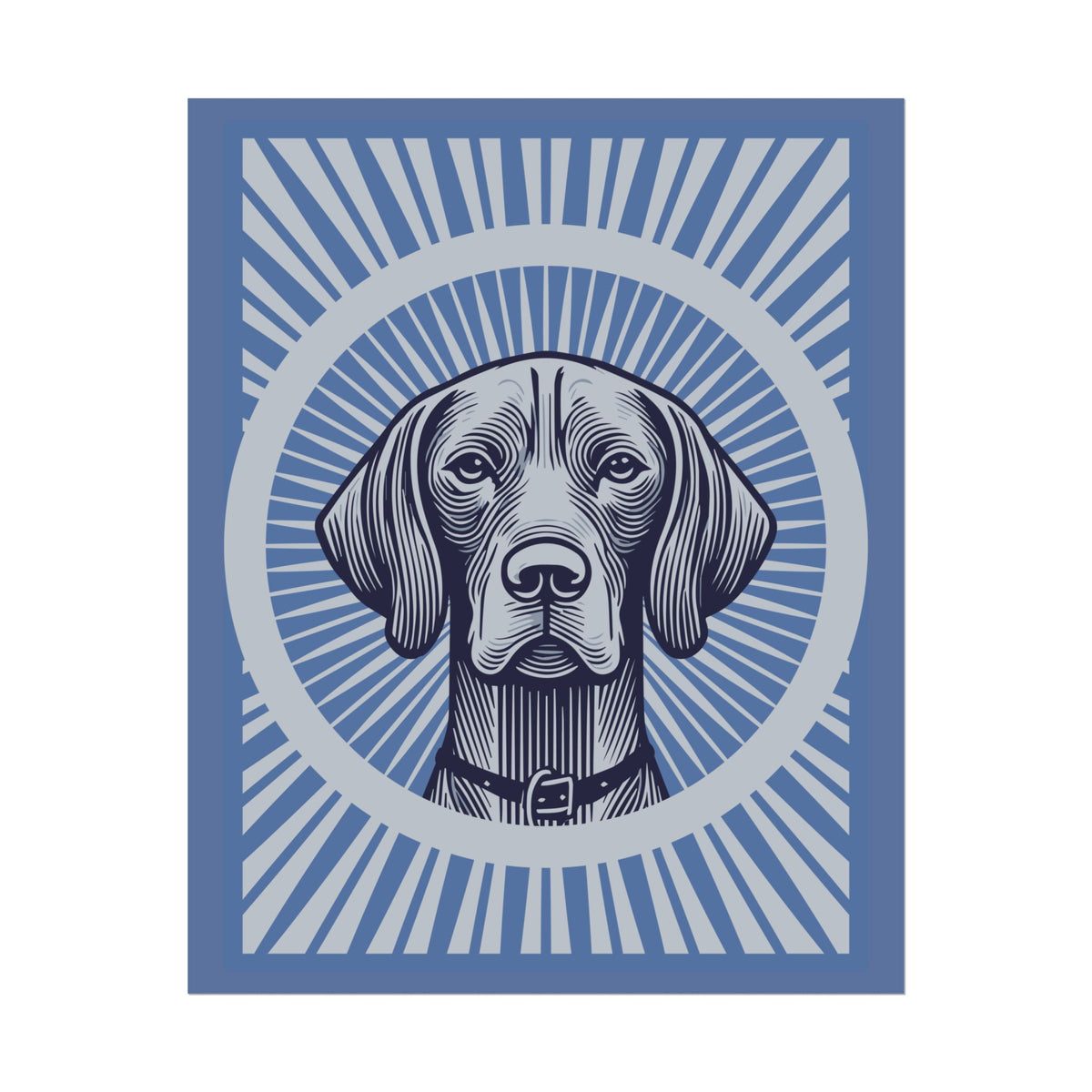 Vizsla Art Print — 16" x 20" (Vertical)