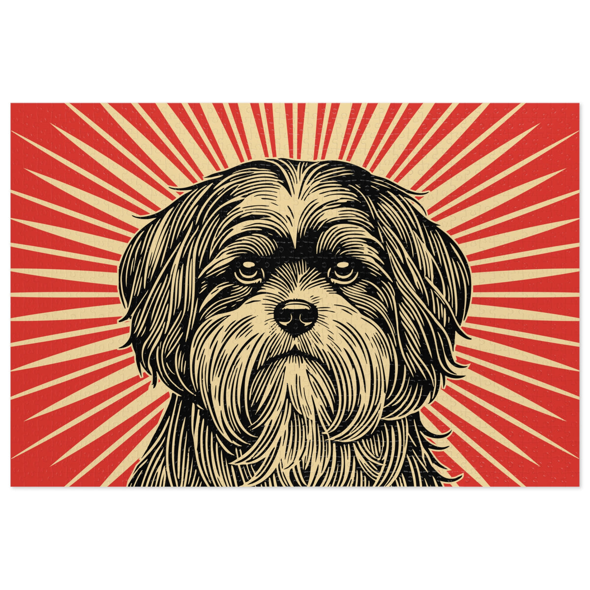 Lhasa Apso Jigsaw Puzzle — 29.25" × 19.75" (1000 pcs)