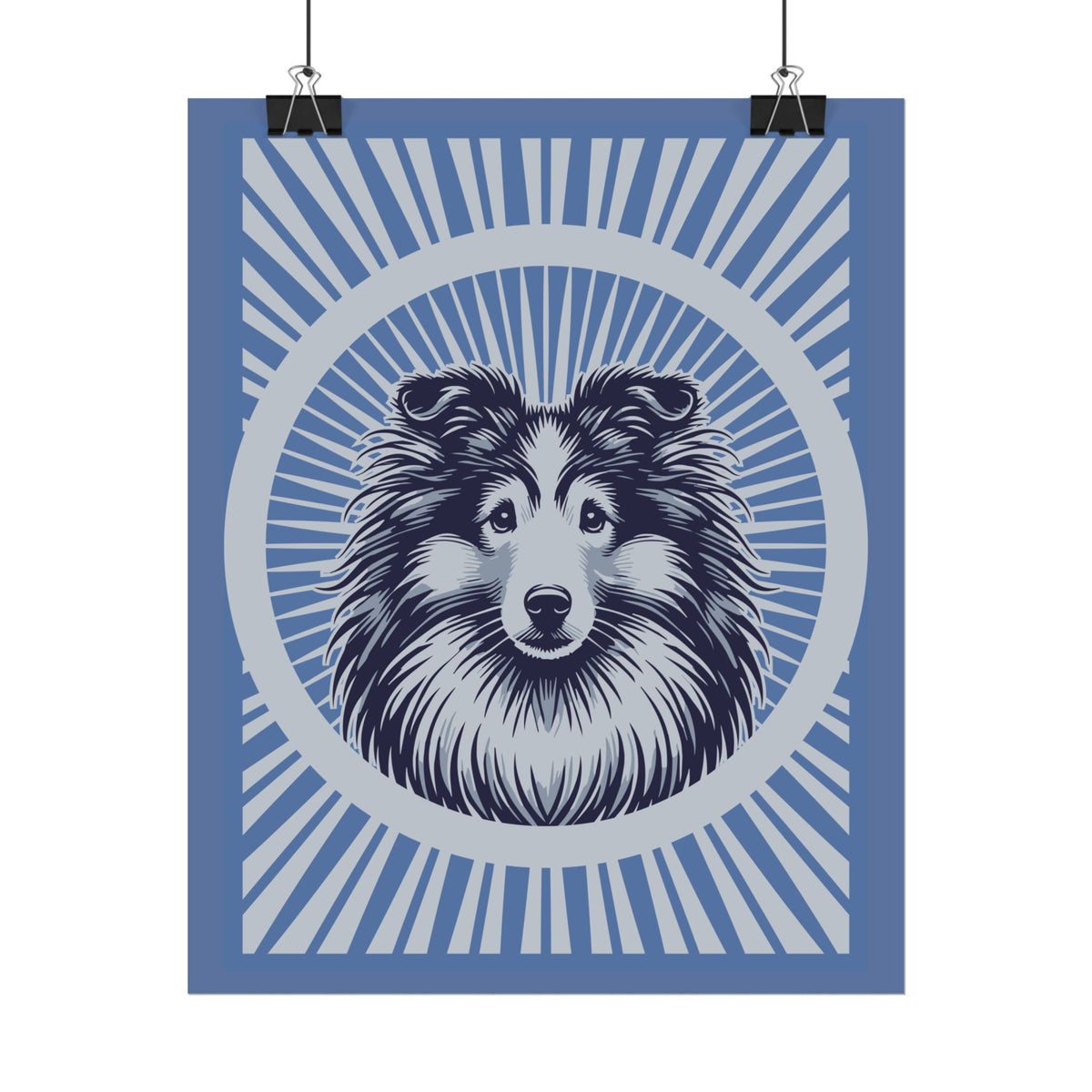 Shetland Sheepdog Art Print — view 2