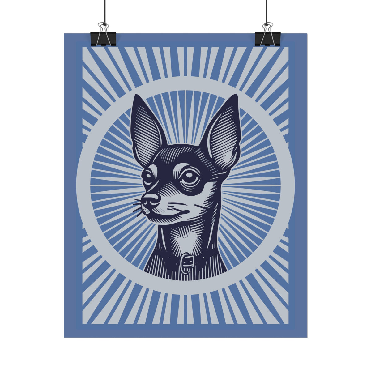 Miniature Pinscher Art Print — view 2
