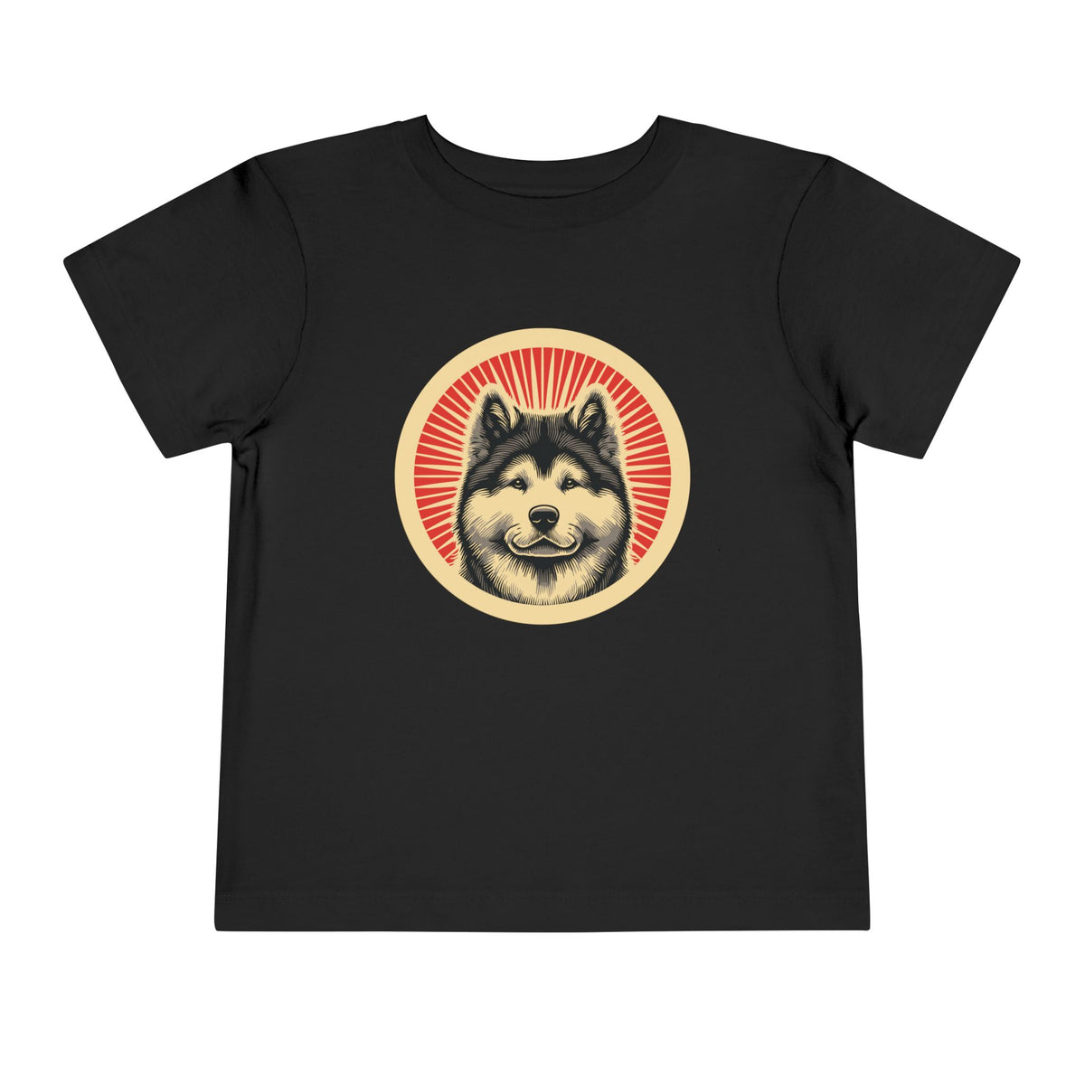 Akita Toddler Tee — Black