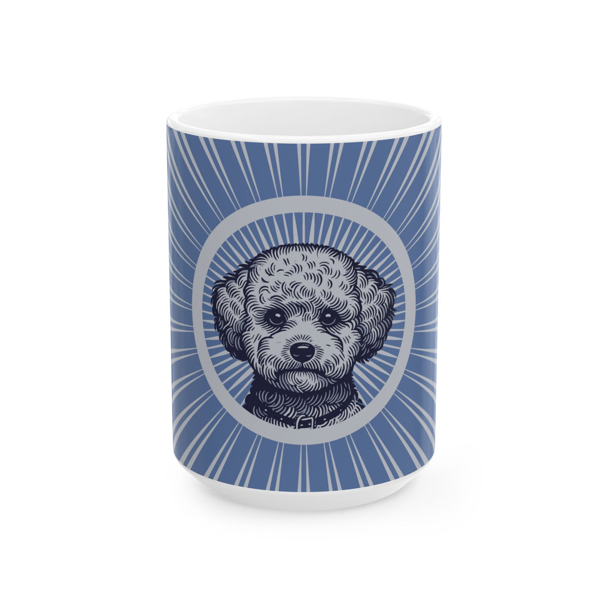 Bichon Frise Ceramic Mug — 15oz