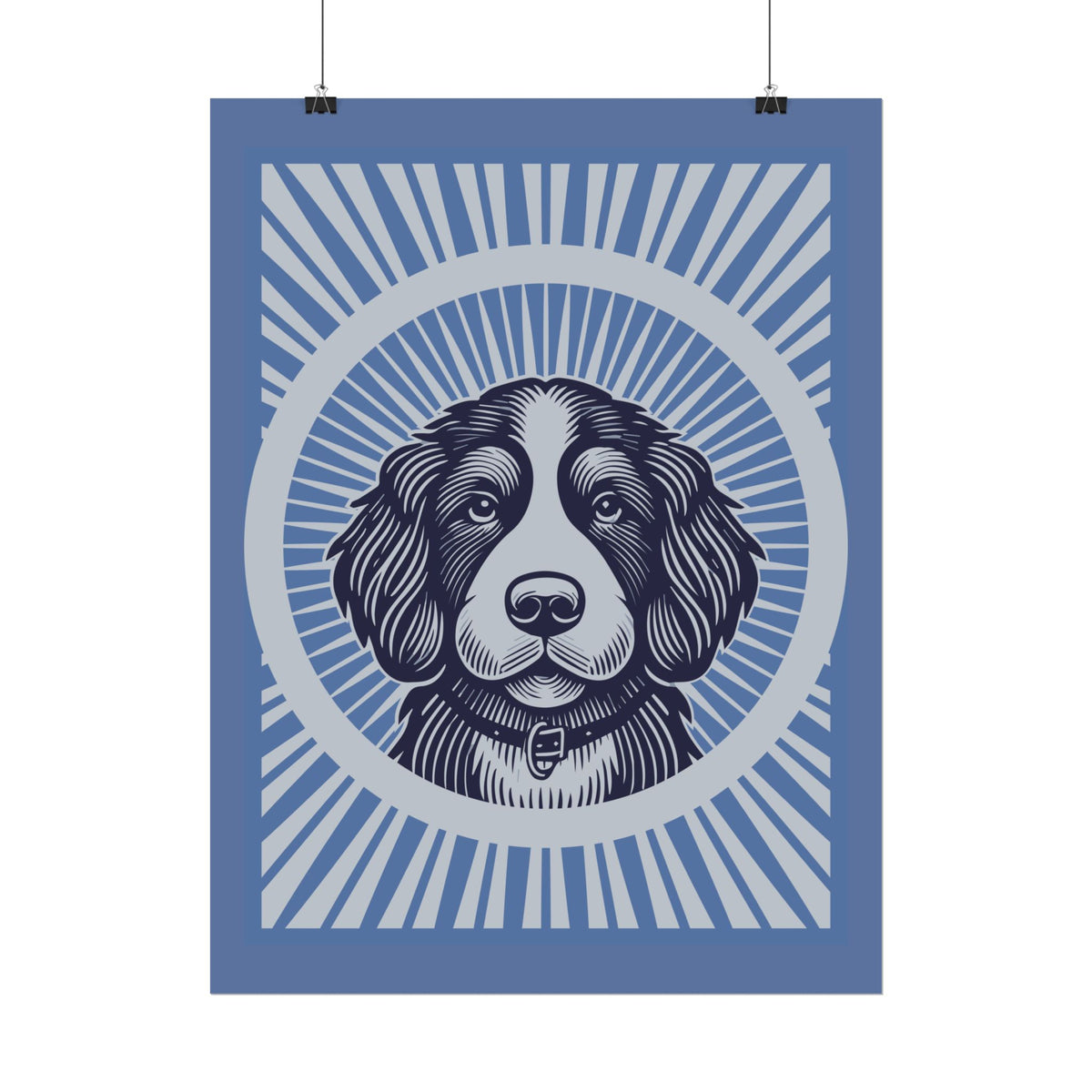 Bernedoodle Art Print — view 8