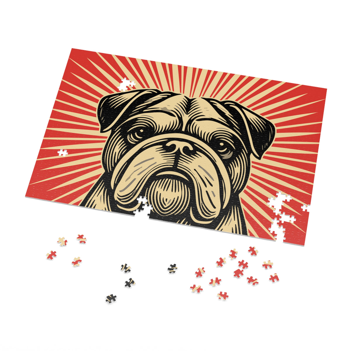 Bulldog Jigsaw Puzzle — view 4