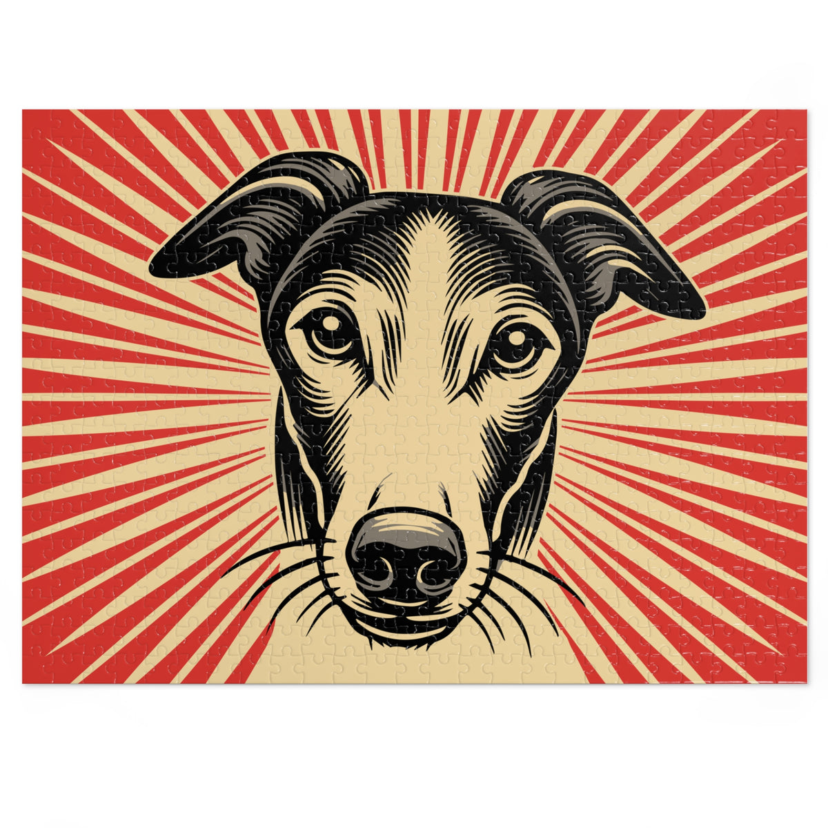 Greyhound Jigsaw Puzzle — 20.5" × 15" (500 pcs)