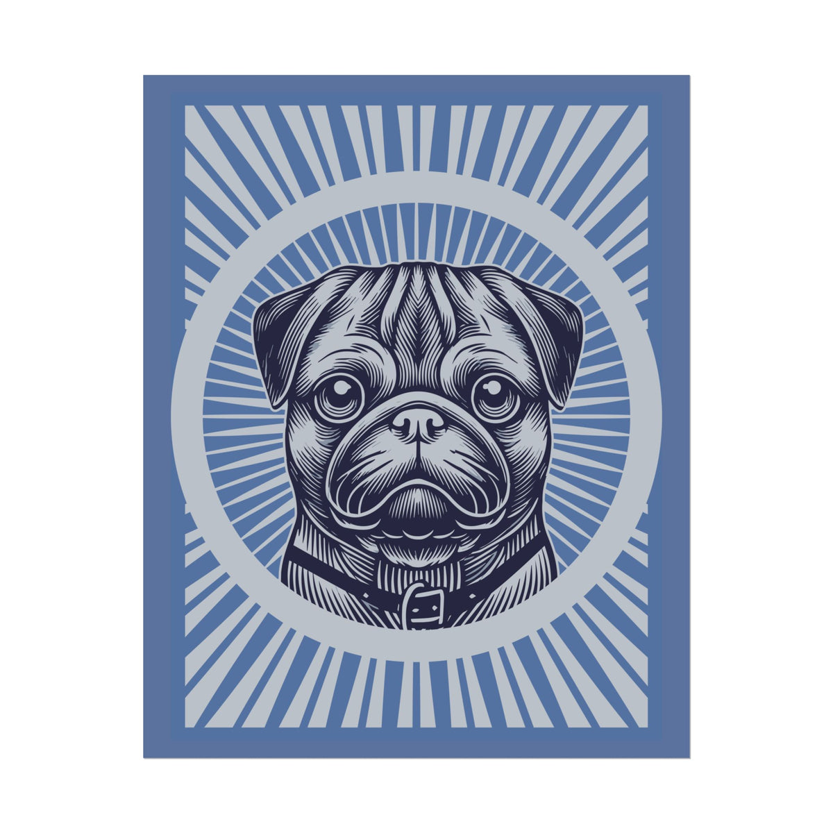 Pug Art Print