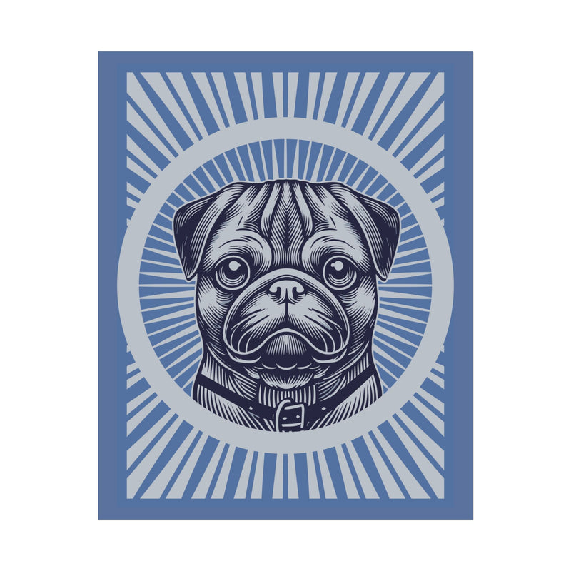 Pug Art Print