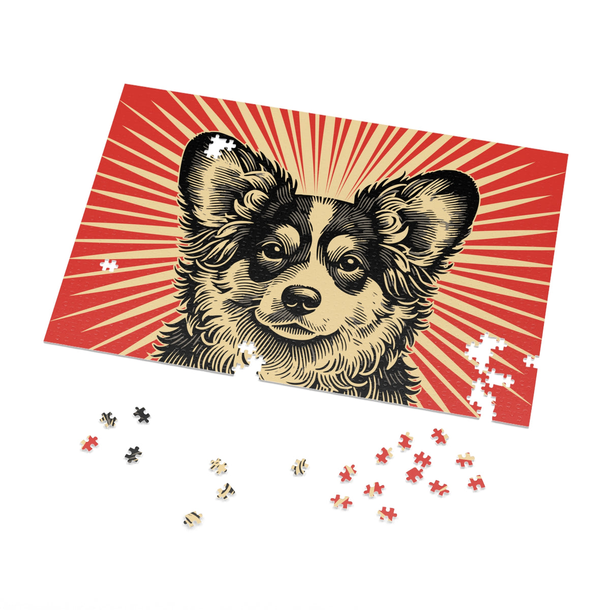 Corgipoo Jigsaw Puzzle — view 4