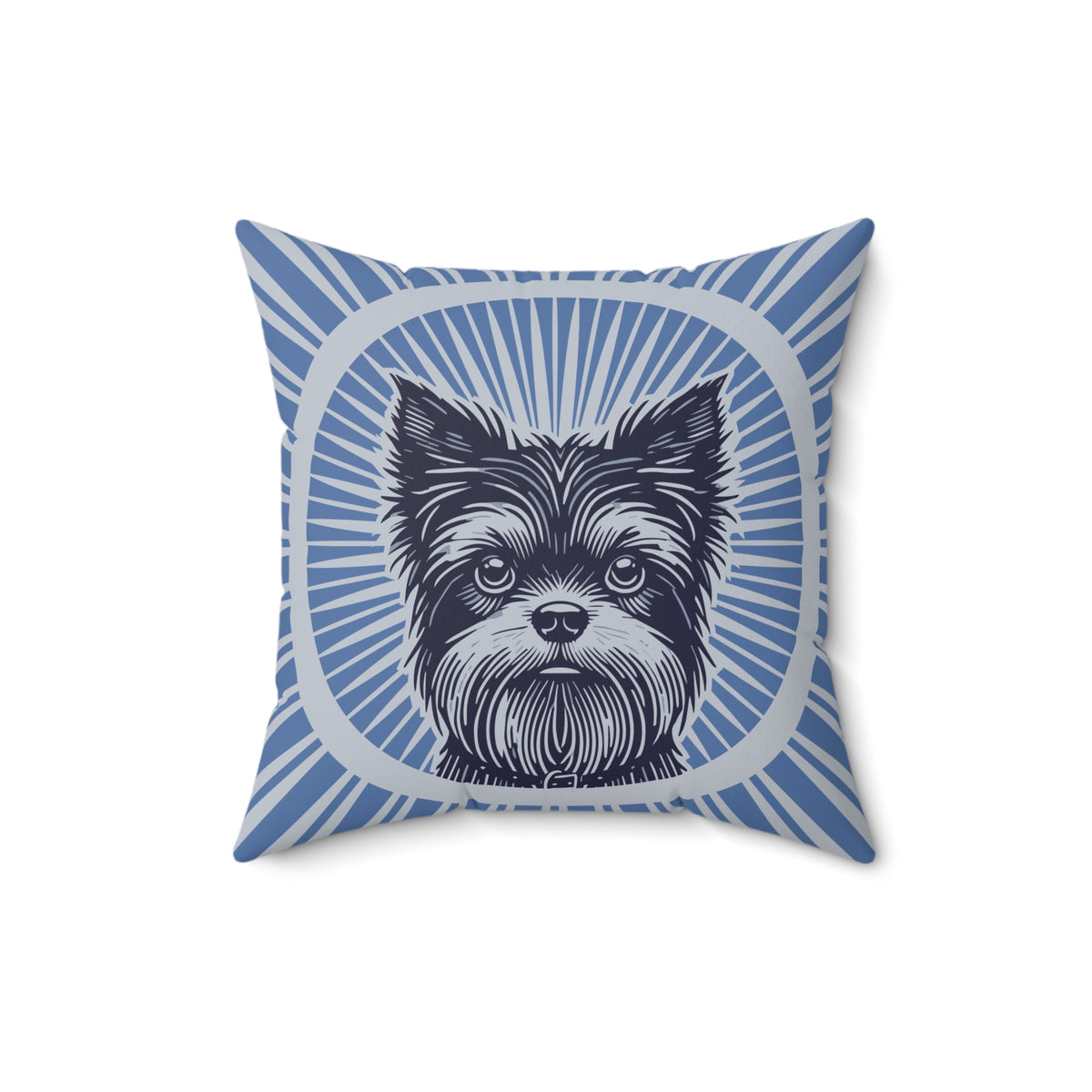 Affenpinscher Pillow — 16" × 16"