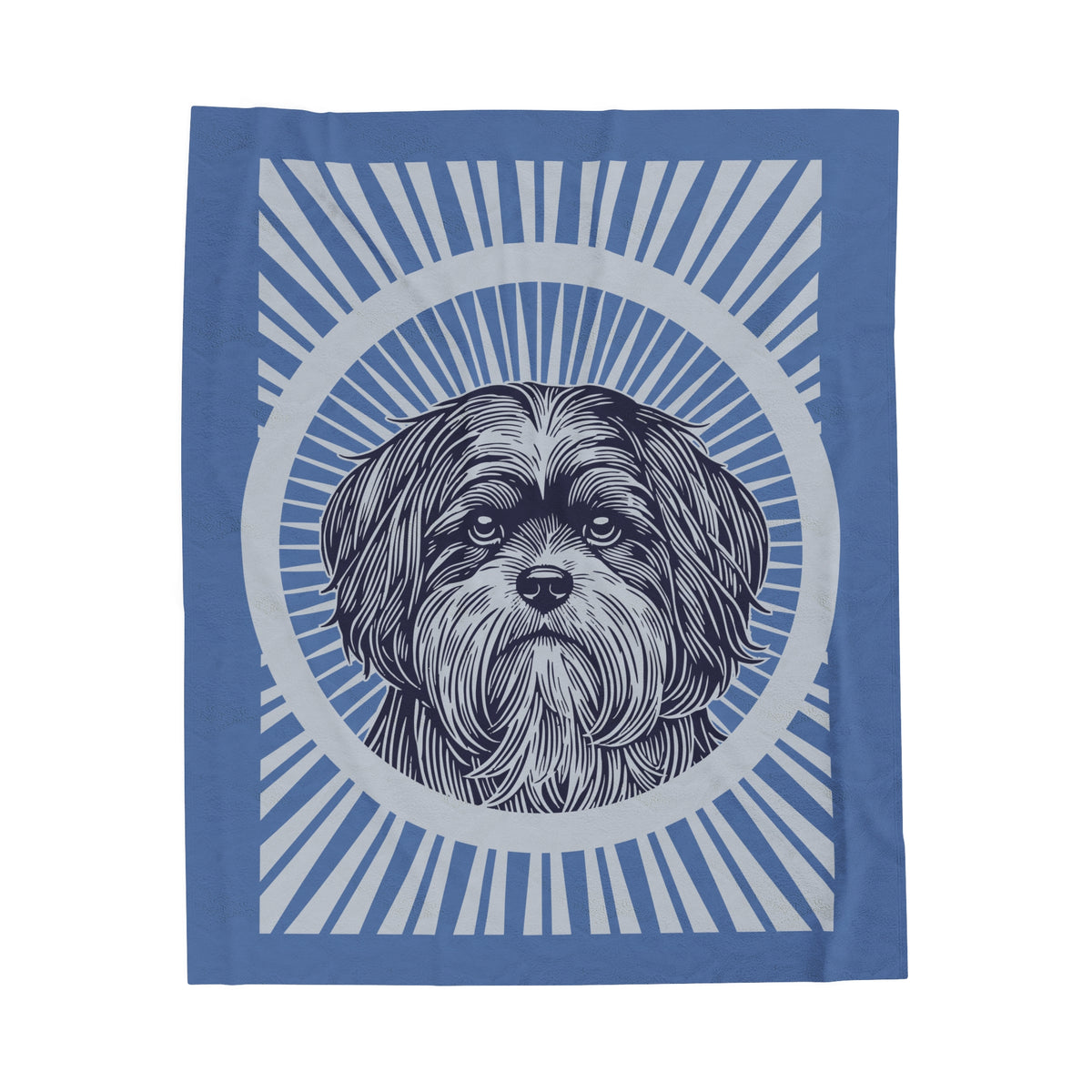 Lhasa Apso Blanket — 50" × 60"