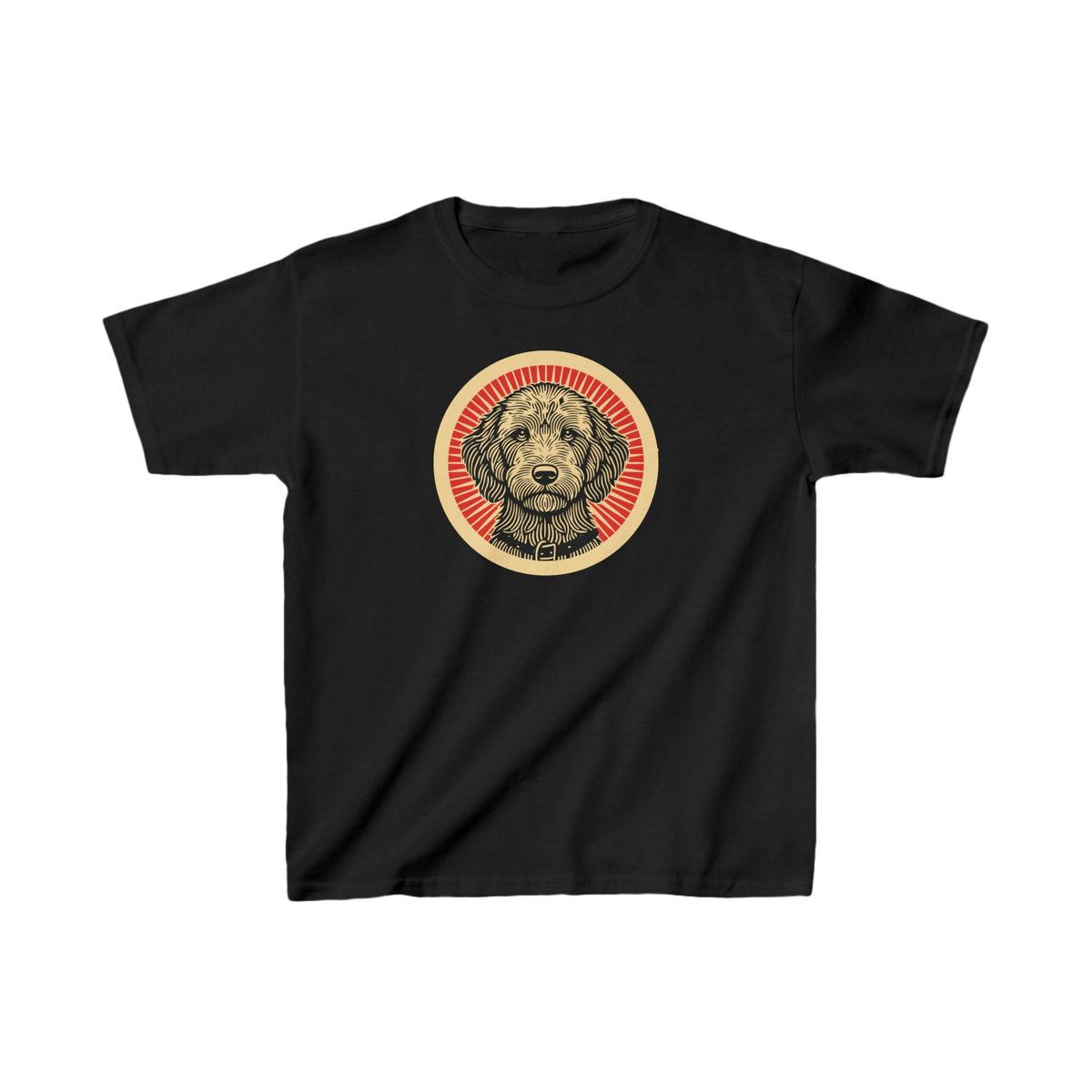 Labradoodle Kids Tee — Black