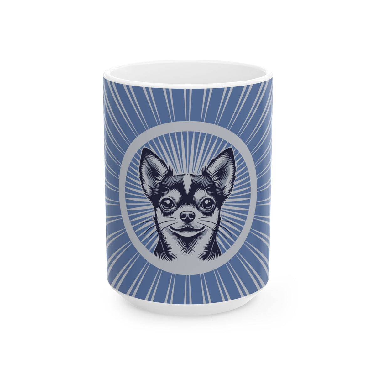 Chihuahua Ceramic Mug — 15oz