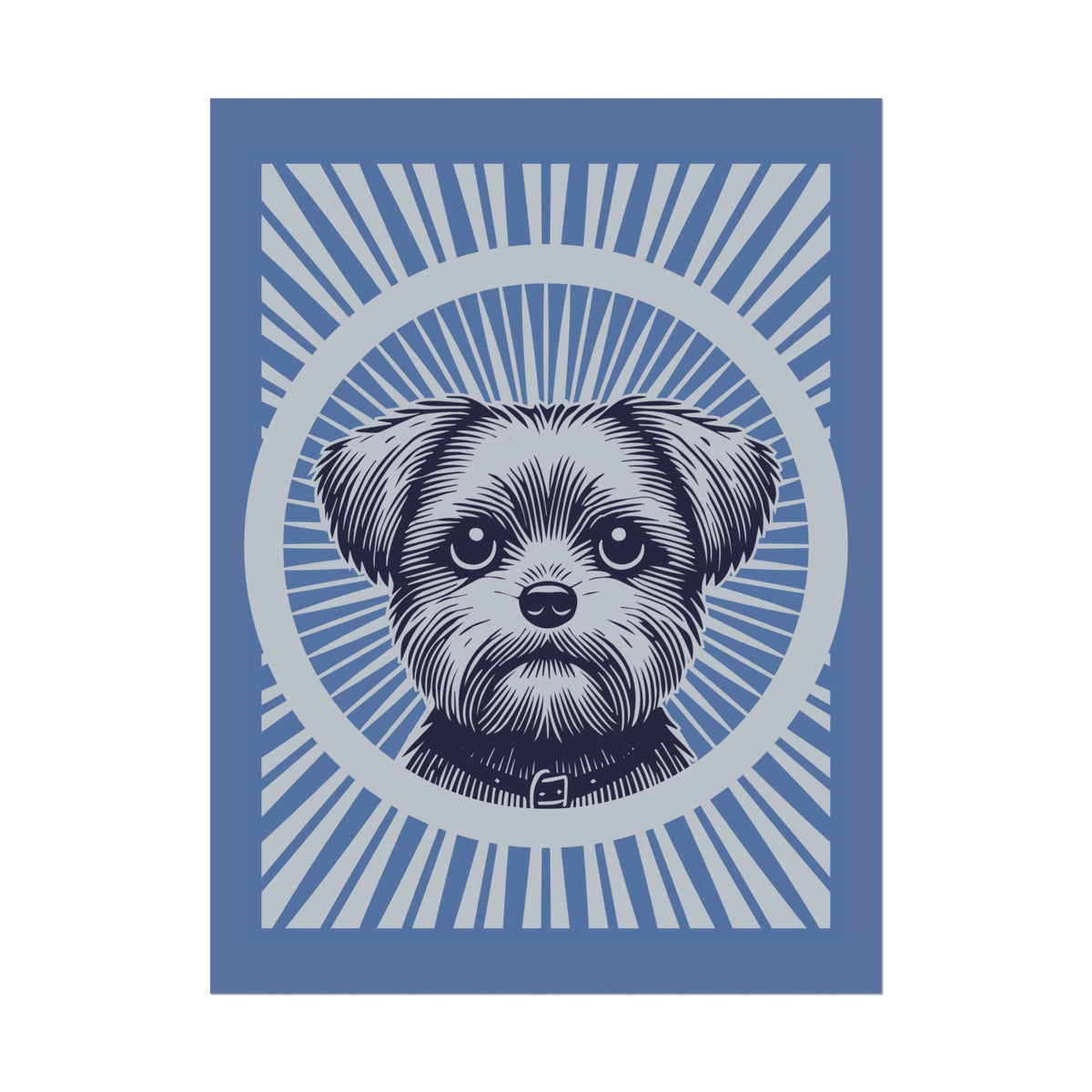 Shorkie Art Print — 18″ x 24″ (Vertical)