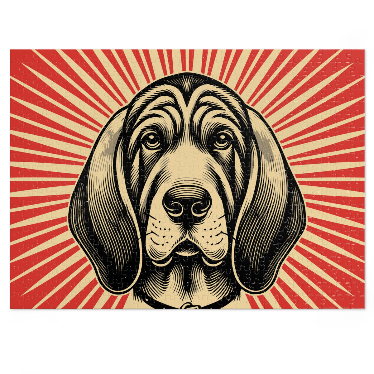 Bloodhound Jigsaw Puzzle — 20.5" × 15" (500 pcs)