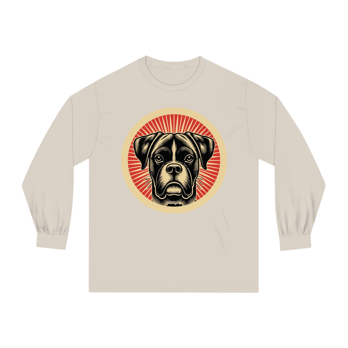 Boxer Long Sleeve Tee — Sand