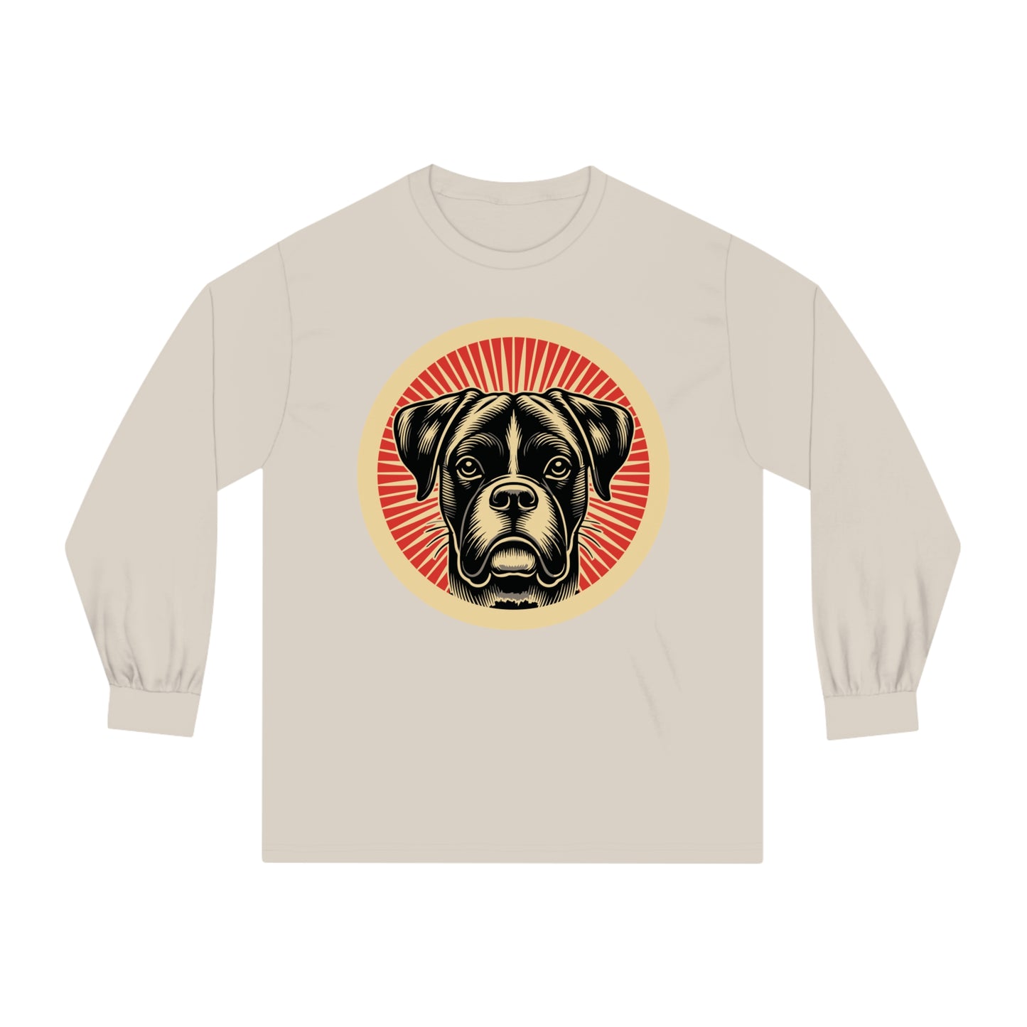 Boxer Long Sleeve Tee for Adults