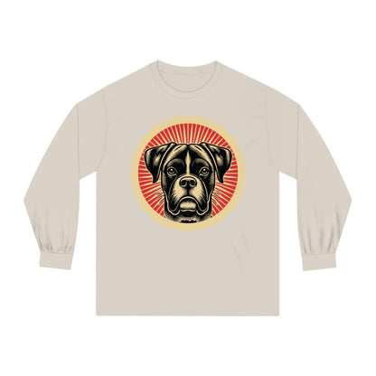 Boxer Long Sleeve Tee for Adults