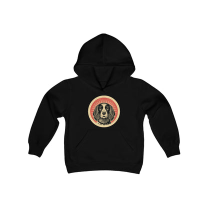 English Springer Spaniel Heavy Hoodie for Kids
