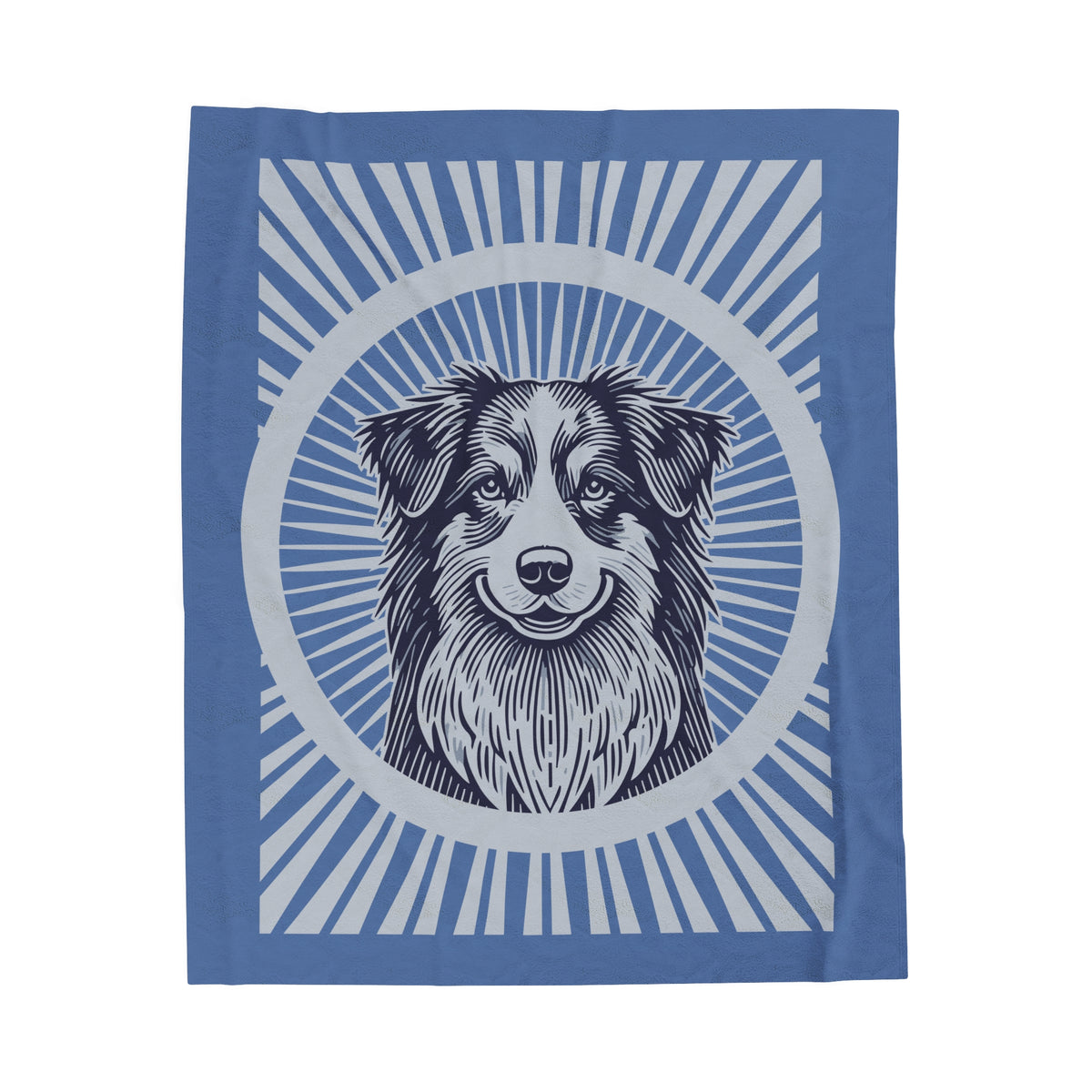 Australian Shepherd Blanket — 50" × 60"