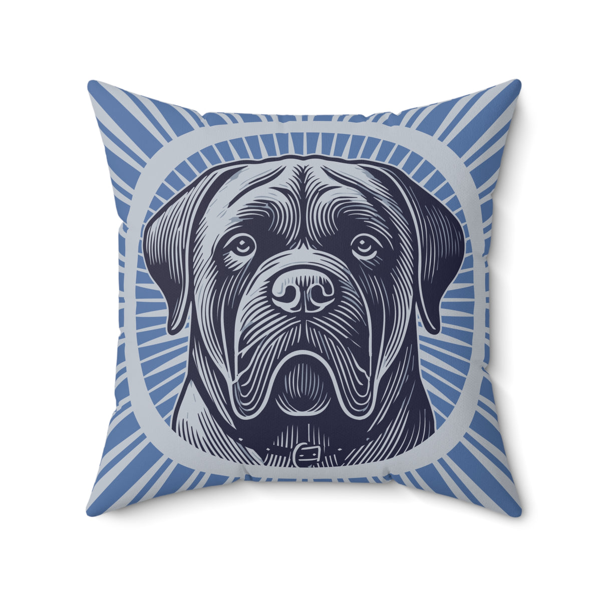 Mastiff Pillow — 20" × 20"