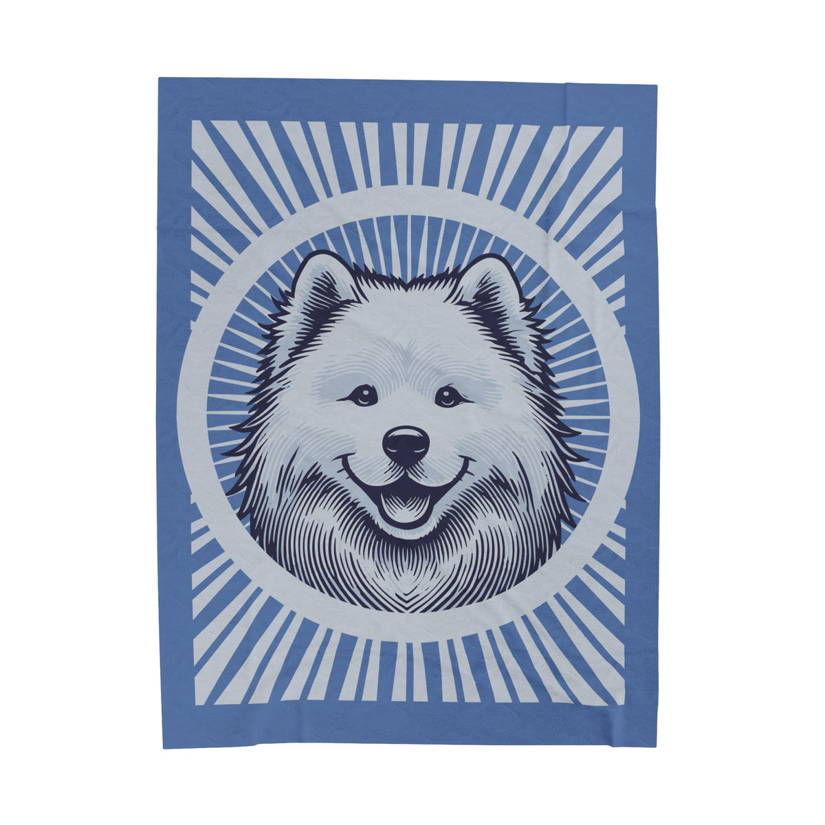 Samoyed Blanket — 60" × 80"