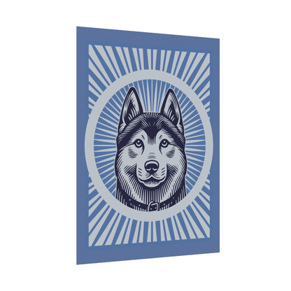 Norwegian Elkhound Art Print