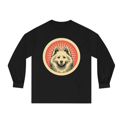 American Eskimo Dog Long Sleeve Tee for Adults