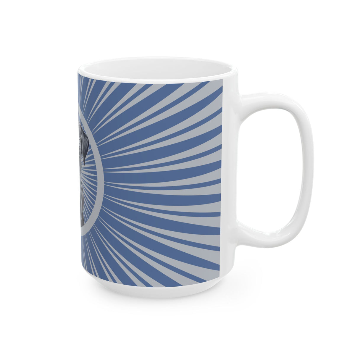 Standard Schnauzer Ceramic Mug — view 7