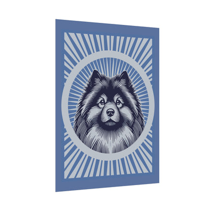 Keeshond Art Print