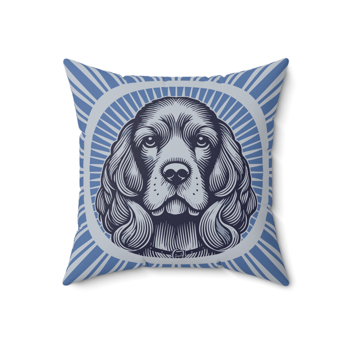 Cavalier King Charles Spaniel Pillow — 18" × 18"