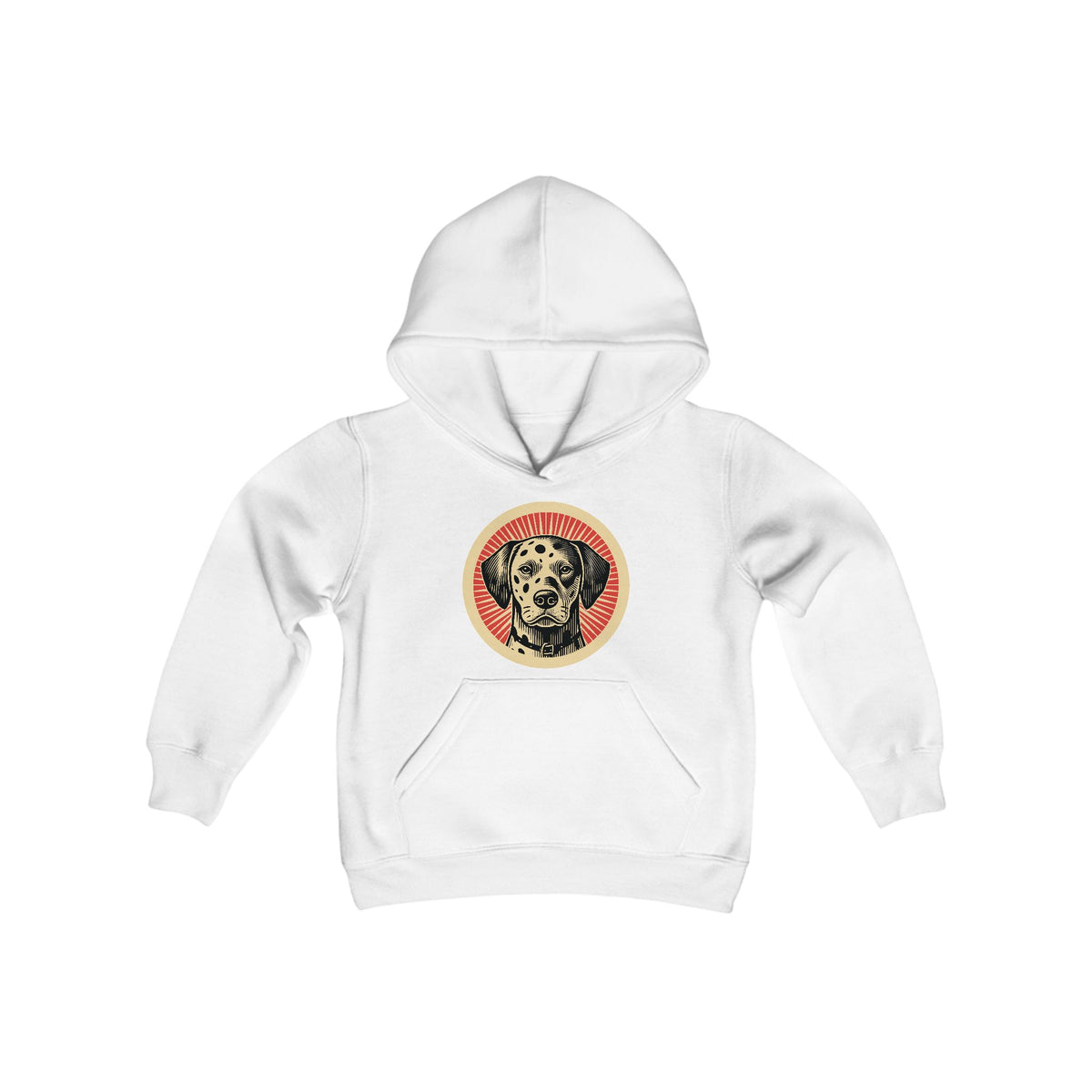Dalmatian Kids Hoodie — XL
