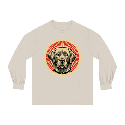 Labrador Retriever Long Sleeve Tee for Adults