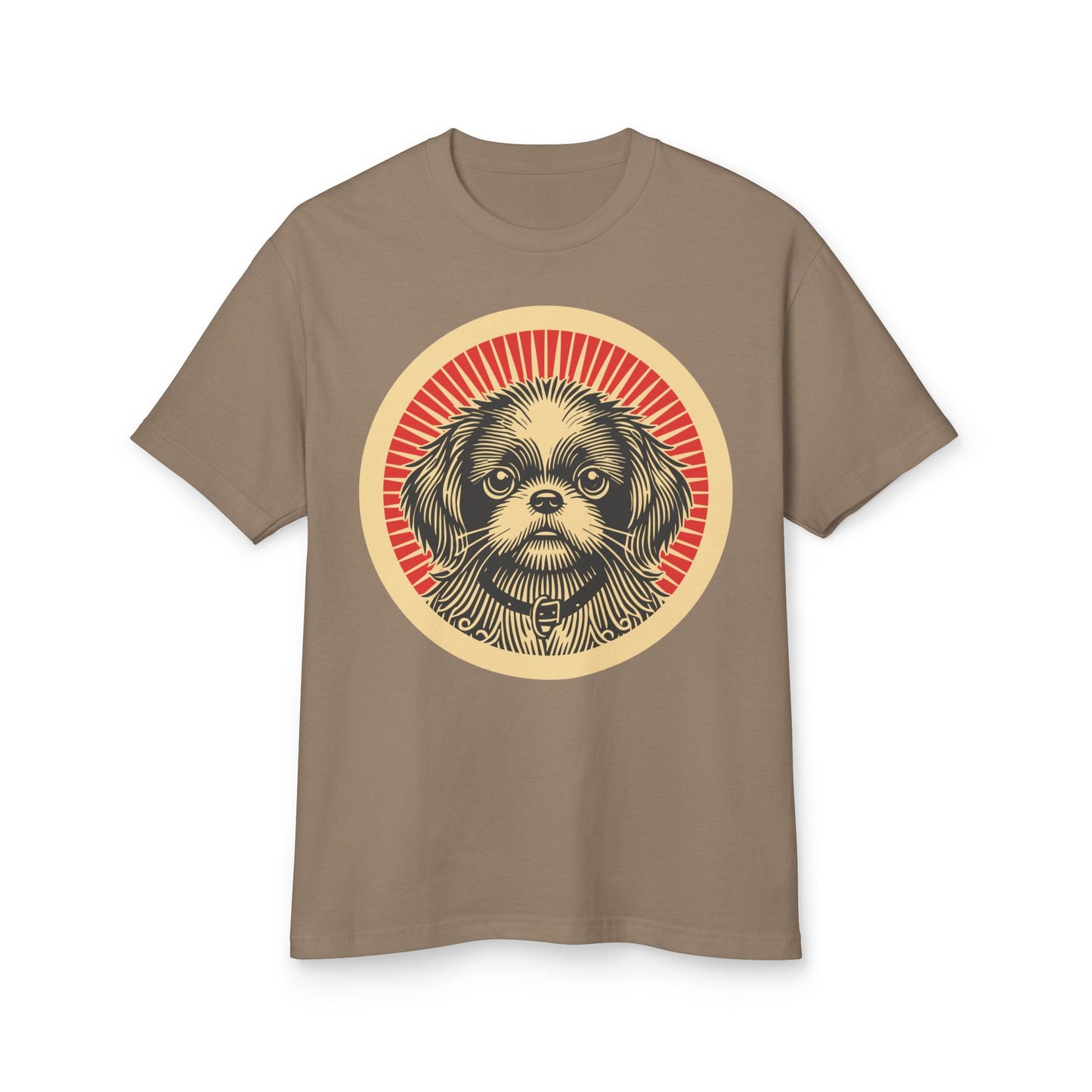 Pekepoo Heavyweight Cotton T-Shirt for Adults