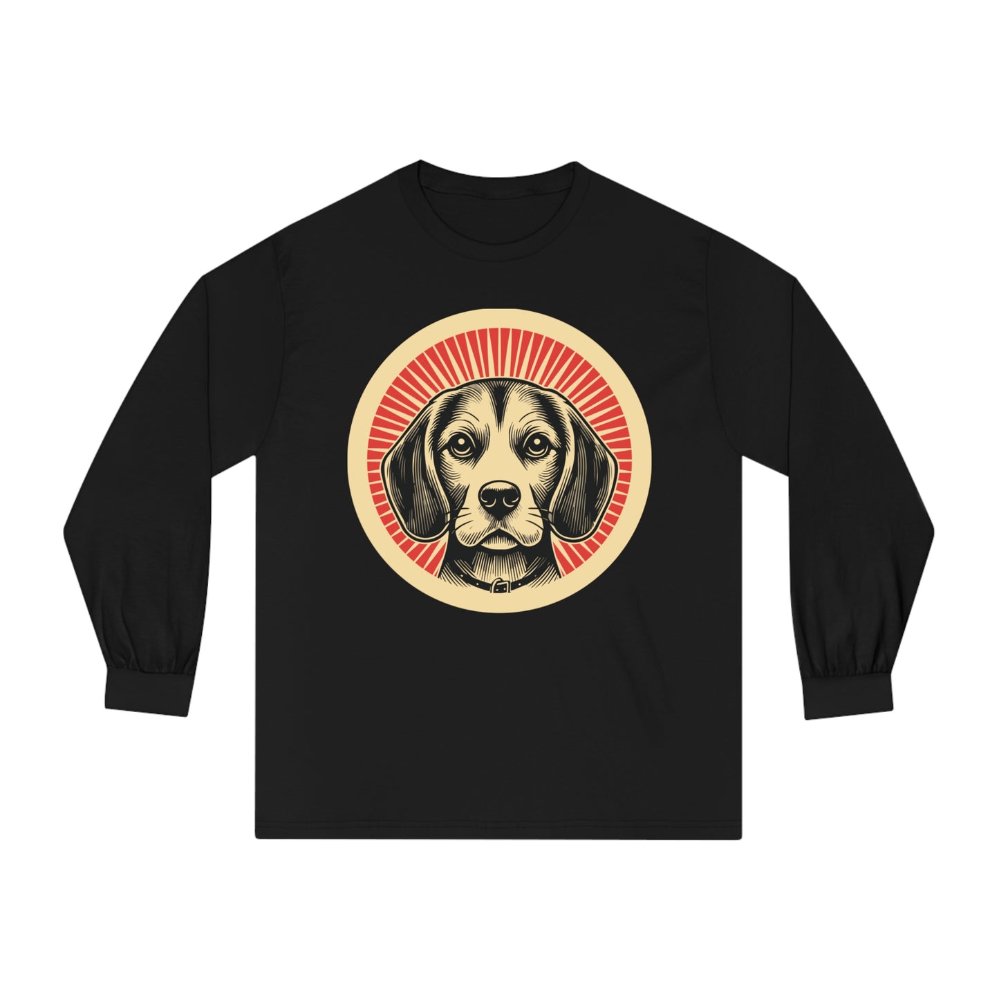 Beagle Long Sleeve Tee for Adults