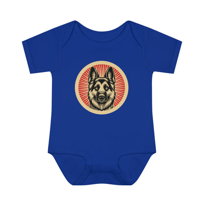 German Shepherd Infant Bodysuit