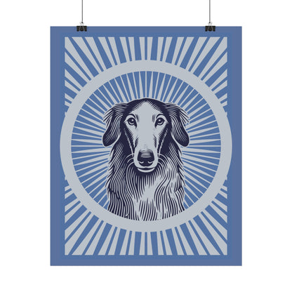 Borzoi Art Print