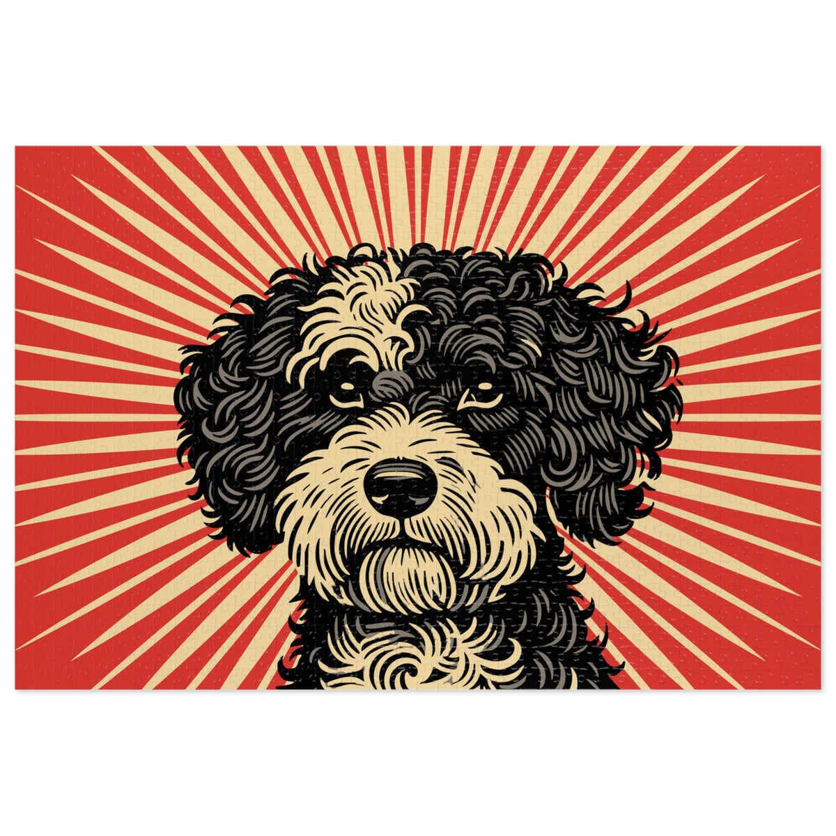 Portuguese Water Dog Jigsaw Puzzle — 29.25" × 19.75" (1000 pcs)