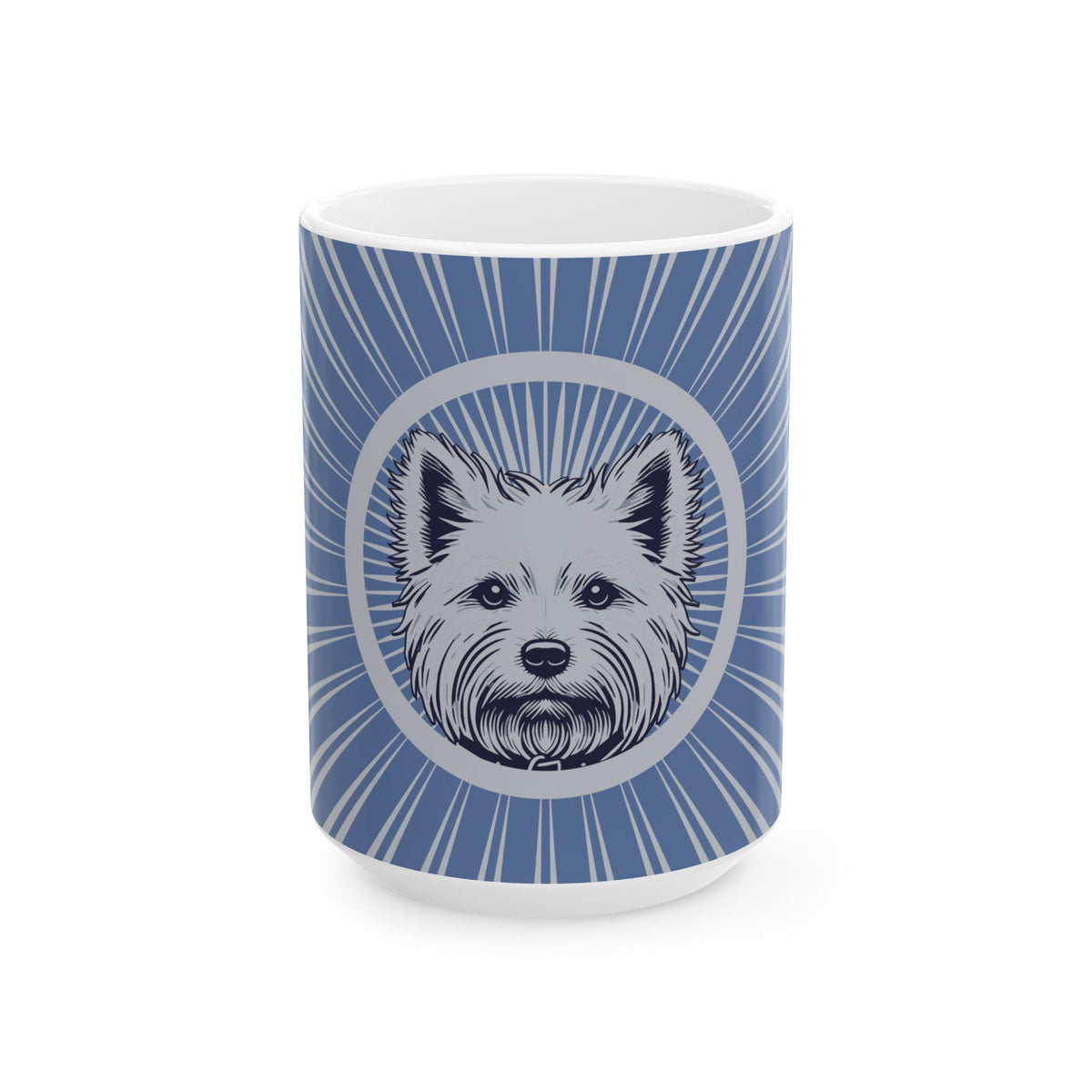 West Highland White Terrier Ceramic Mug — 15oz