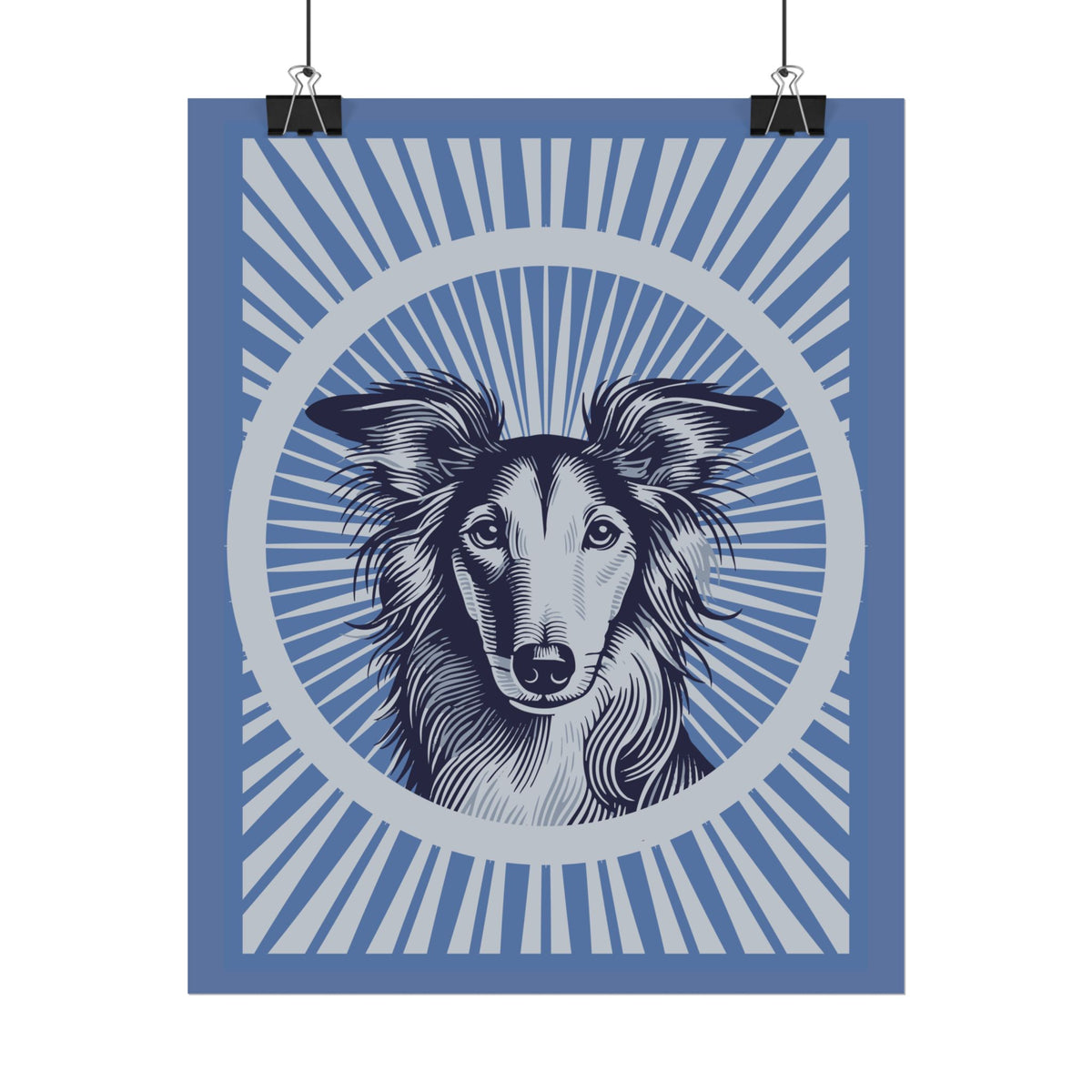 Silken Windhound Art Print — view 2