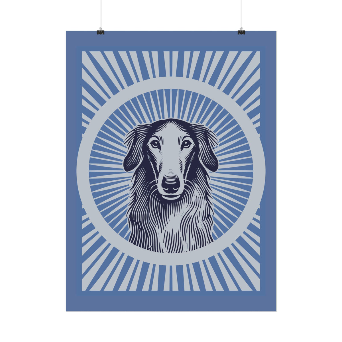 Borzoi Art Print — view 11